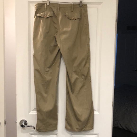 Cache Lux embroidered pants sz 6 khaki wide leg - Picture 3 of 10